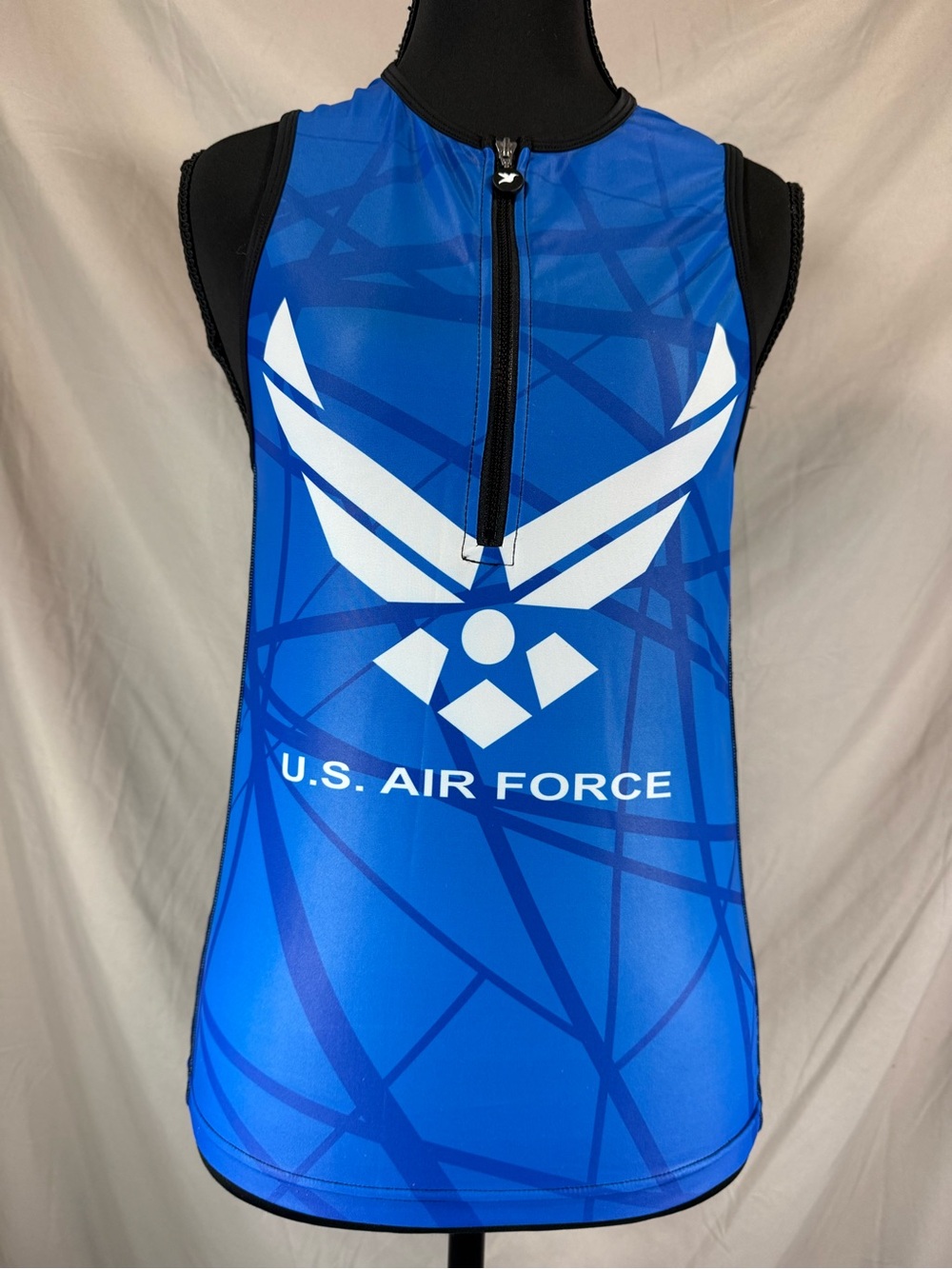 U.S. Air Force Cycling Jersey - Blue/Black - Women’s Medium